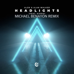 Alok & Alan Walker - Headlights (feat. KIDDO) - Michael Benayon