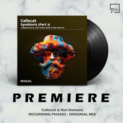 PREMIERE: Callecat & Not Demure - Recurring Phases (Original Mix) [MANUAL MUSIC]