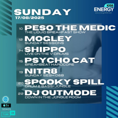 Psycho Cat live on Energy1058 17.08.2025