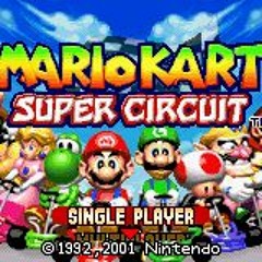 SNES Rainbow Road - Mario Kart: Super Circuit
