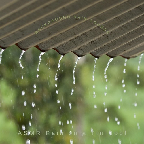 Stream Background Rain Sounds by ASMR Rain on a Tin Roof | Listen ...