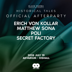 Matthew Sona @ HERNAN CATTANEO Historical Tales Afterparty, Akvárium Klub, Budapest [07.19.2025]