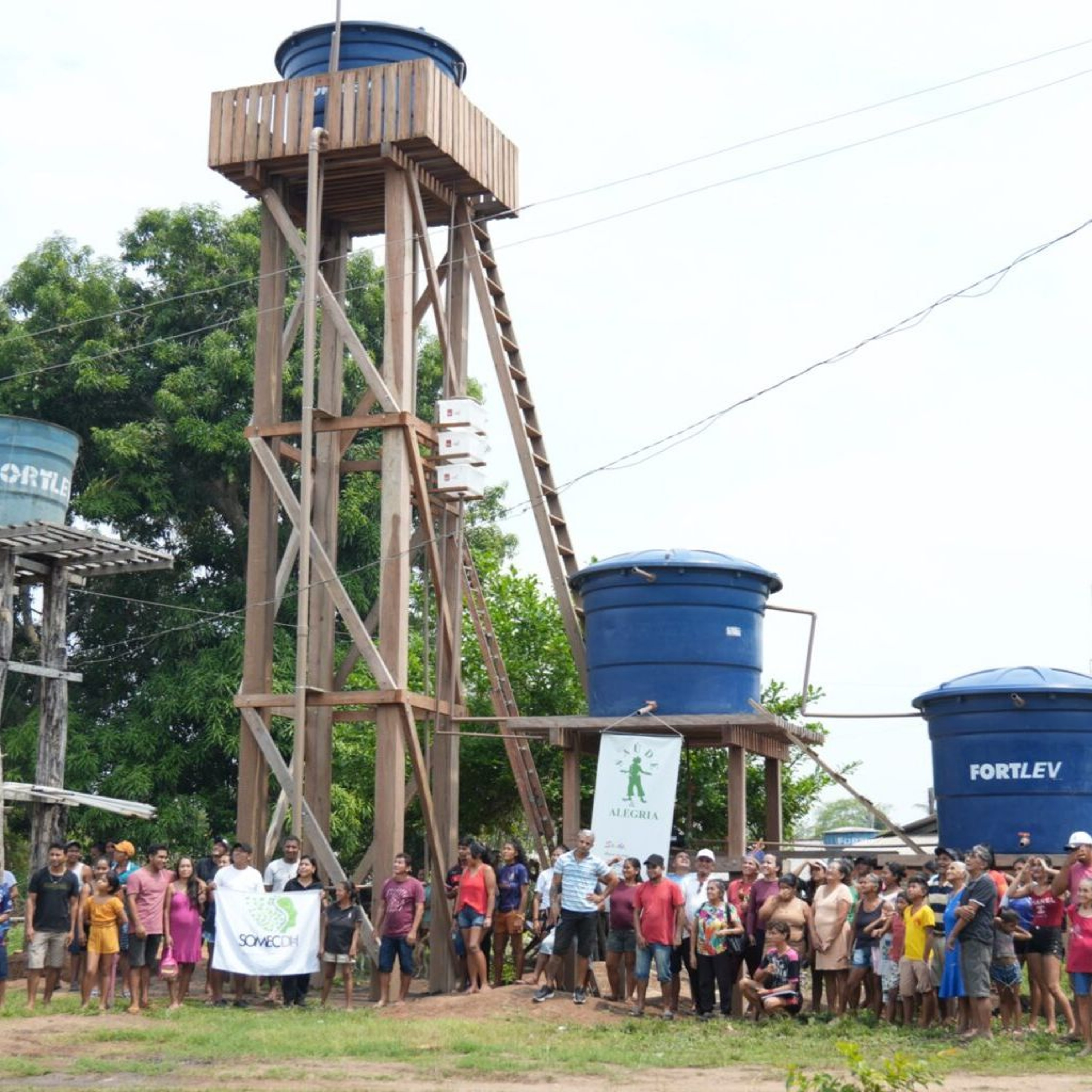 Programa Cisternas garante acesso à água em aldeias e comunidades da Resex Tapajós-Arapiuns