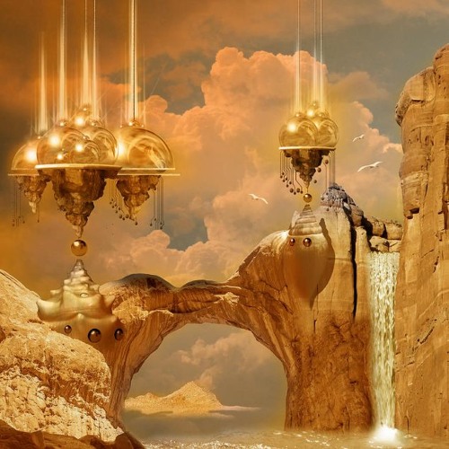 A Compendium Of Curiosities - Heaven Ιs Floating Around In A Golden City Made In 90's Demoscene