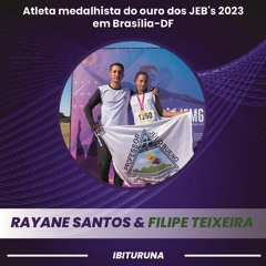 Jogo Rápido com a atleta medalhista no JEB's 2023 Rayane Santos e Filipe Teixeira de Ibituruna #84