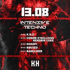 Noahfi @ Intensive Techno // Karl Kinski Club Karlsruhe