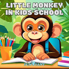 Little Monkey In Kids School - Male