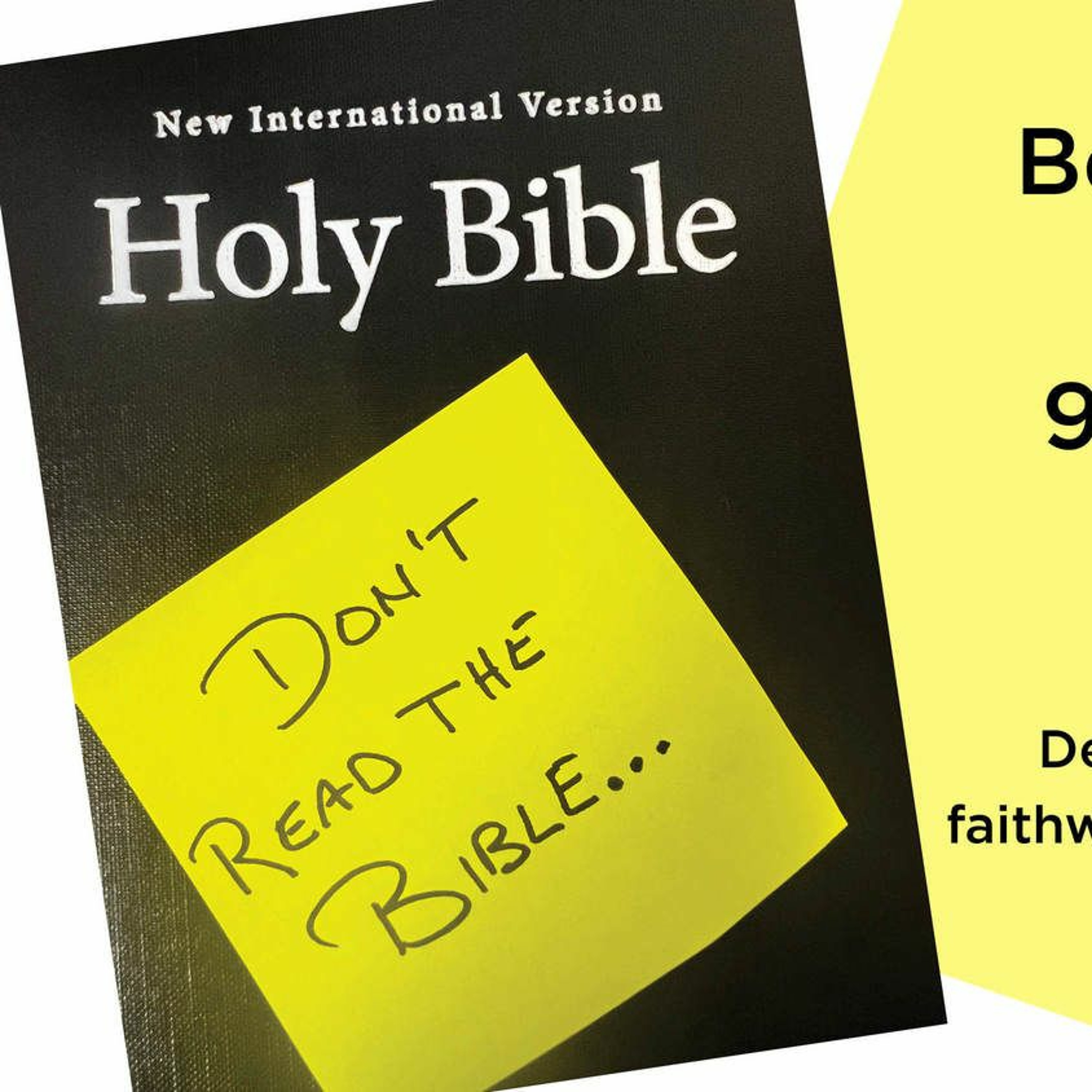 08-07-2022 - Don't Read The Bible Unless You're Ready To Keep Reading episode artwork