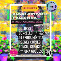 🪬🍉🕯️ ALTAR ACTIVO x PALESTINA | DJ SET | RODNEY CORTÉS | CLUB 77 🕯️🍉🪬