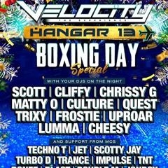 DJ Chrissy G MC Scotty Jay - Velocity Vs Hangar 13 26-12-21