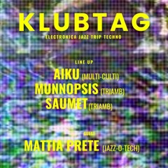 KLUBTAG with AIKU - 11.05.24 at Astralia-Luft in Astral Junction Berlin Vinyl I Vinyl DJ-Set