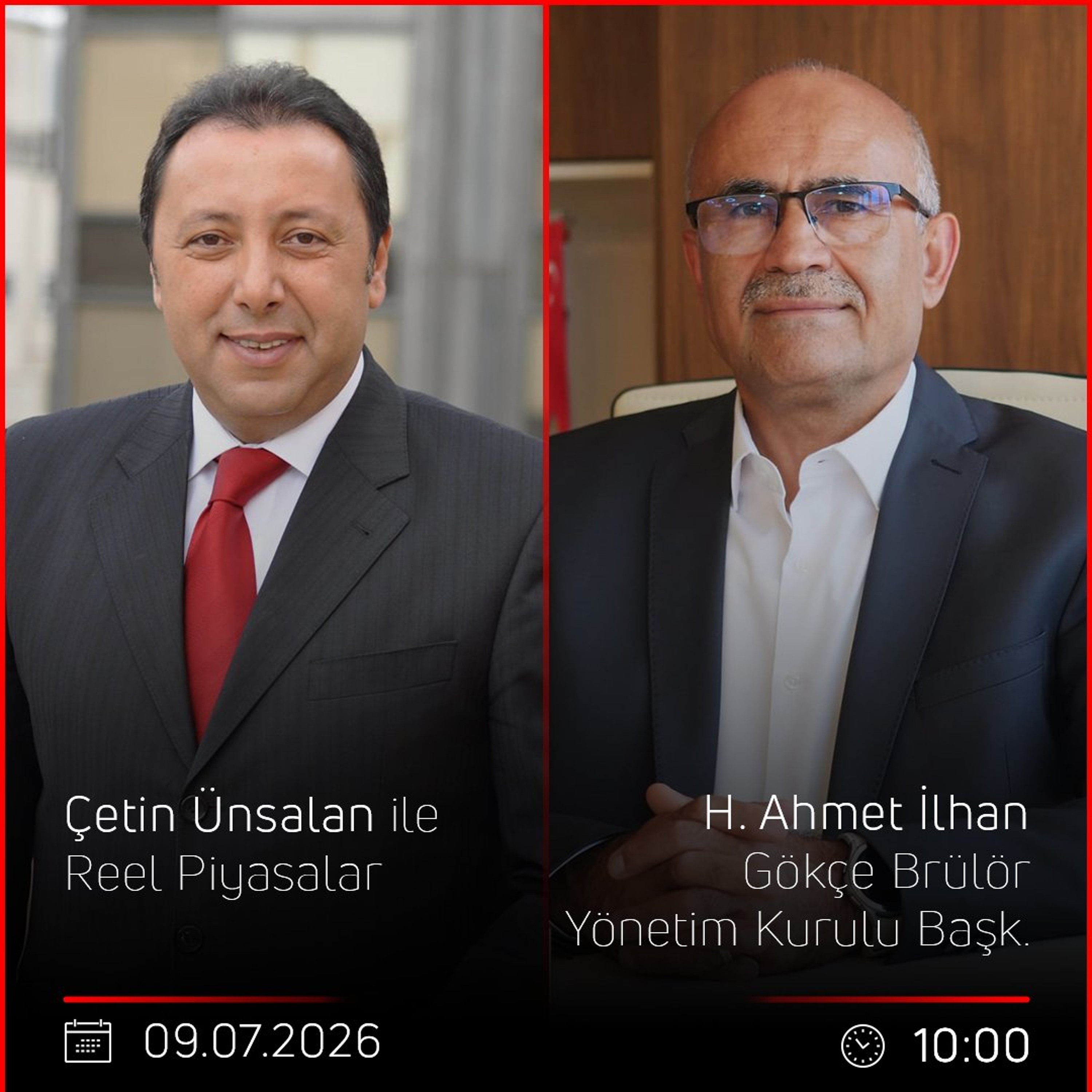 H. Ahmet İlhan - Çetin Ünsalan ile Reel Piyasalar episode artwork