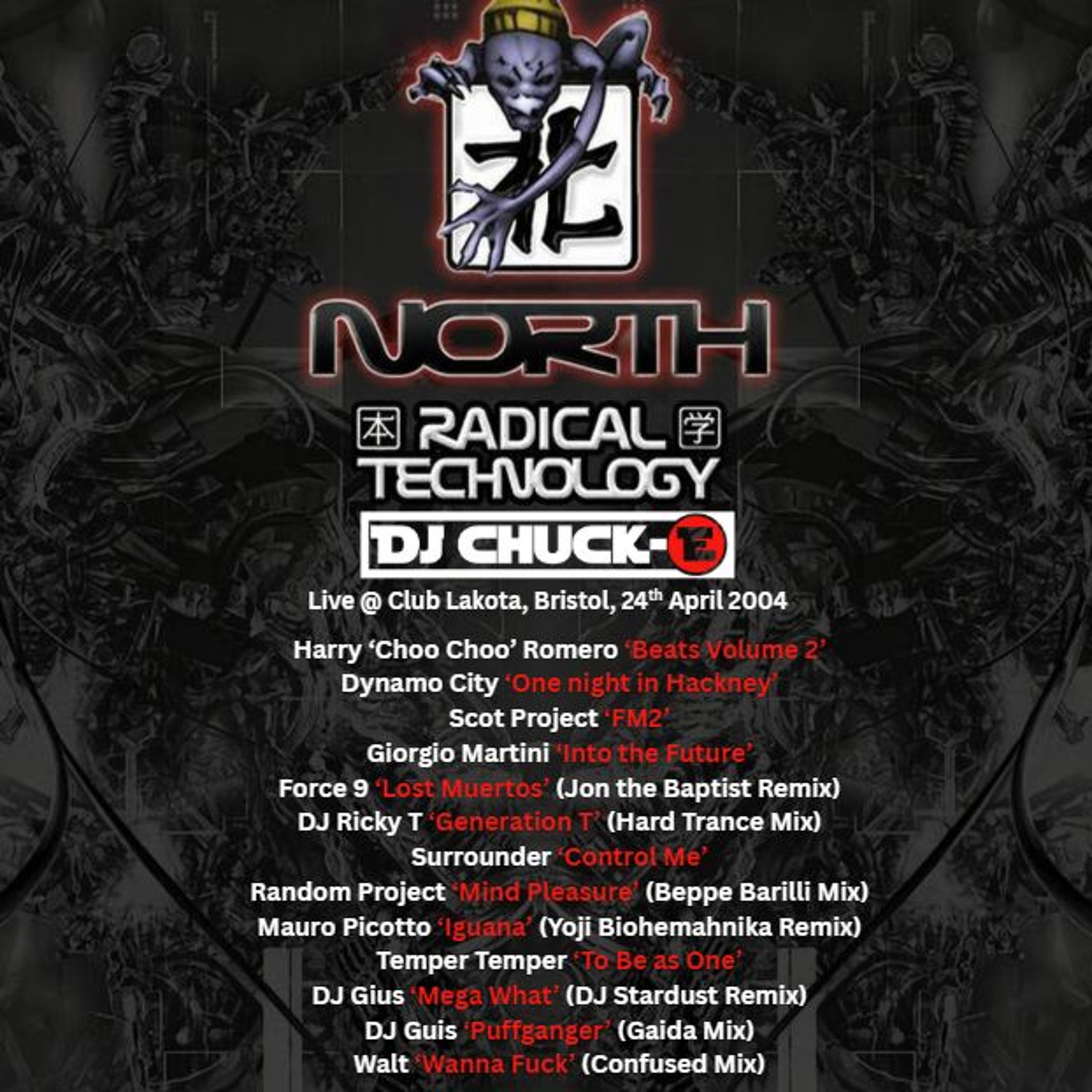 Live @ North Radical Technology, Club Lakota, Bristol, 24/04/2004 episode artwork