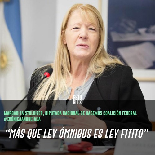 Stream Entrevista A Margarita Stolbizer Crónicaanunciada By Futurock