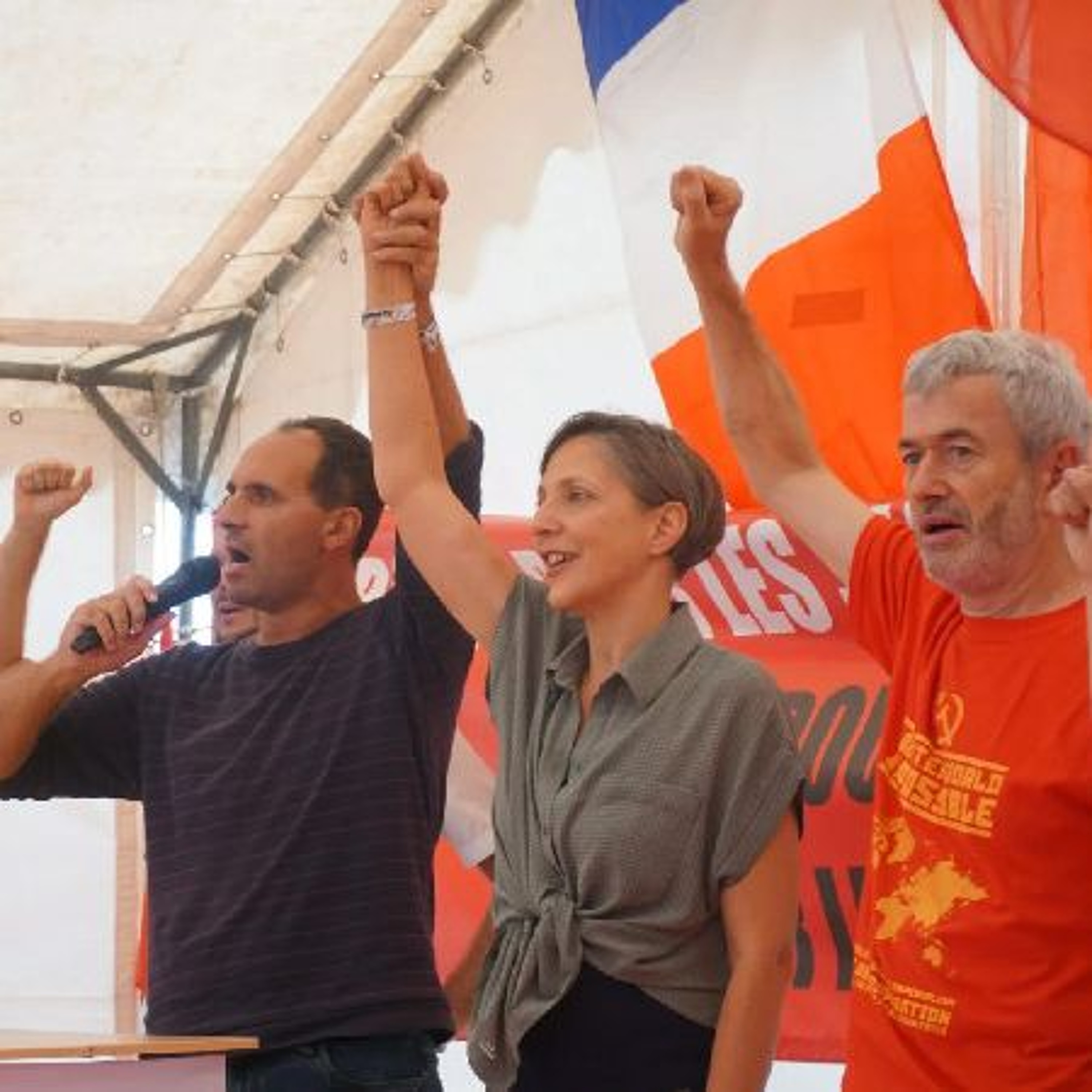 French greetings to our party