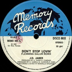 J.D. Jaber - Don't Stop Lovin' (Flemming Dalum Remix)