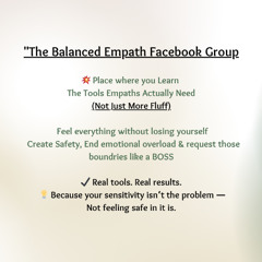 Day 1 of Empath Emotional Reset
