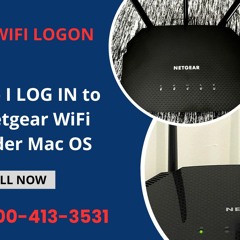 How do I LOG IN to my Netgear WiFi Extender Mac OSCall +1-800-413-3531