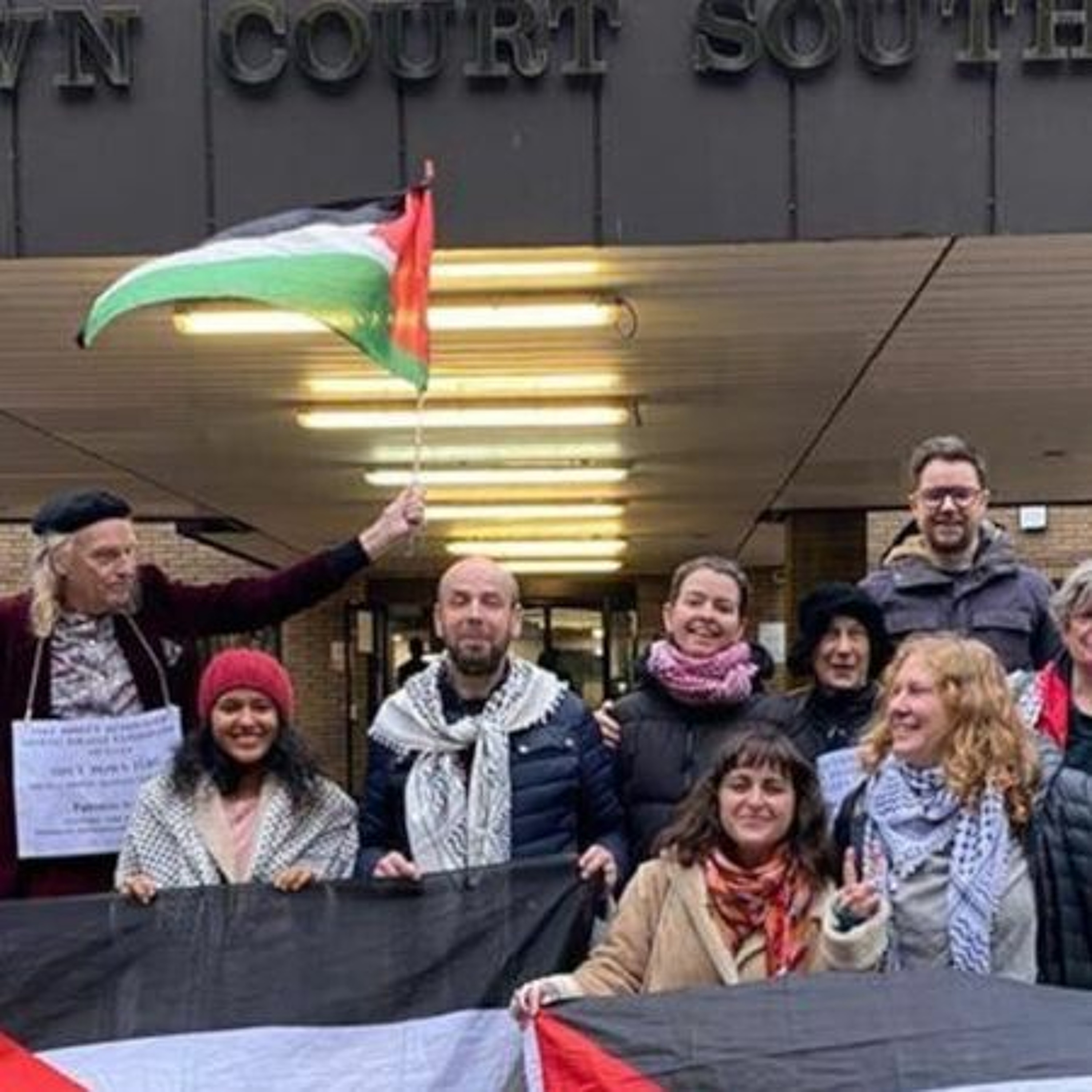 Jury unanimously acquits Palestine Action’s Balfour 2 who defaced statue