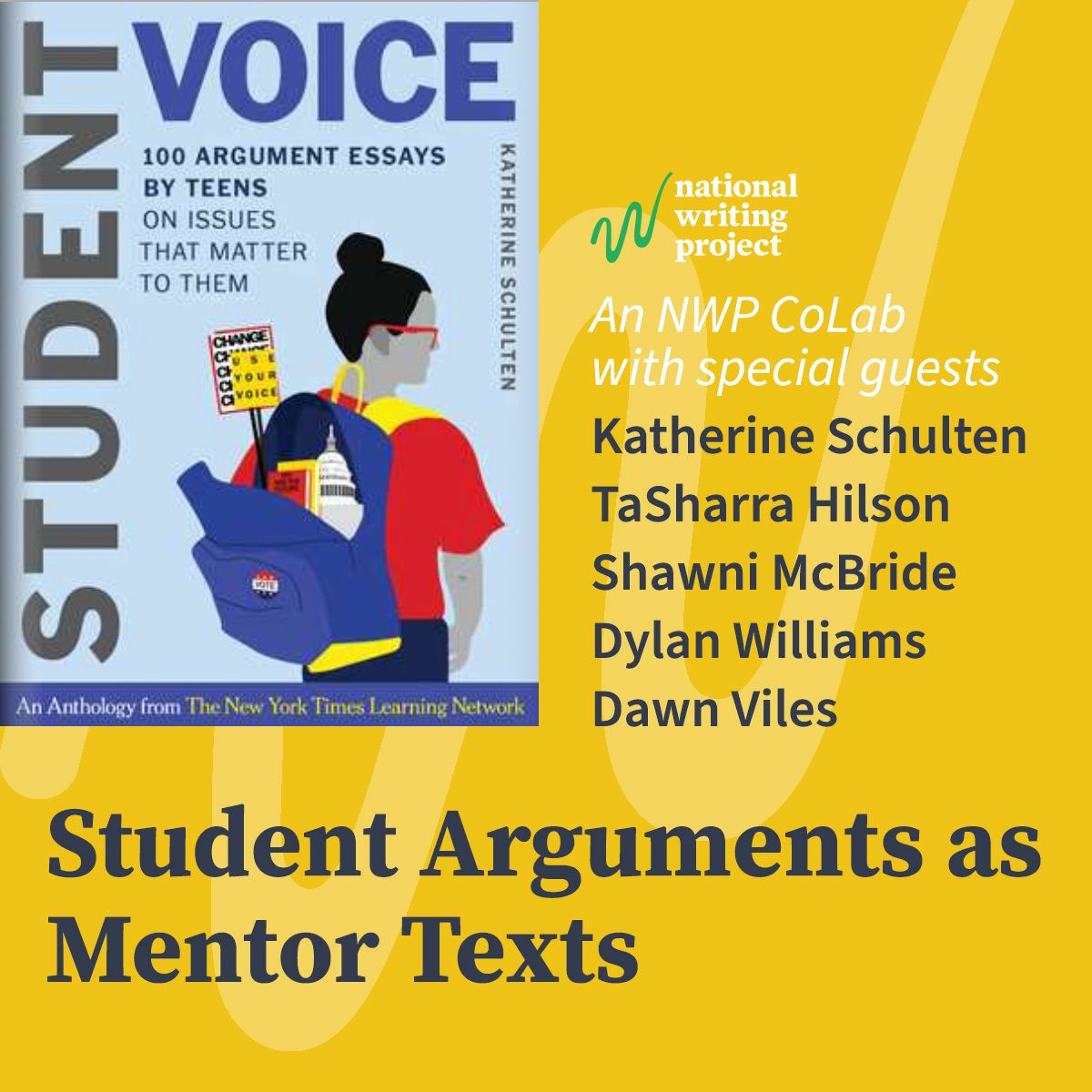 Student Arguments as Mentor Texts episode artwork