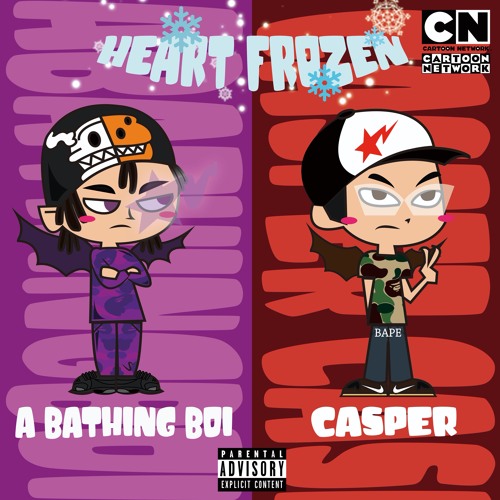 a bathing boi & Casper "HEART FROZEN心凍"💔❄️