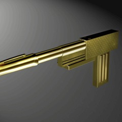 golden gun w/bster