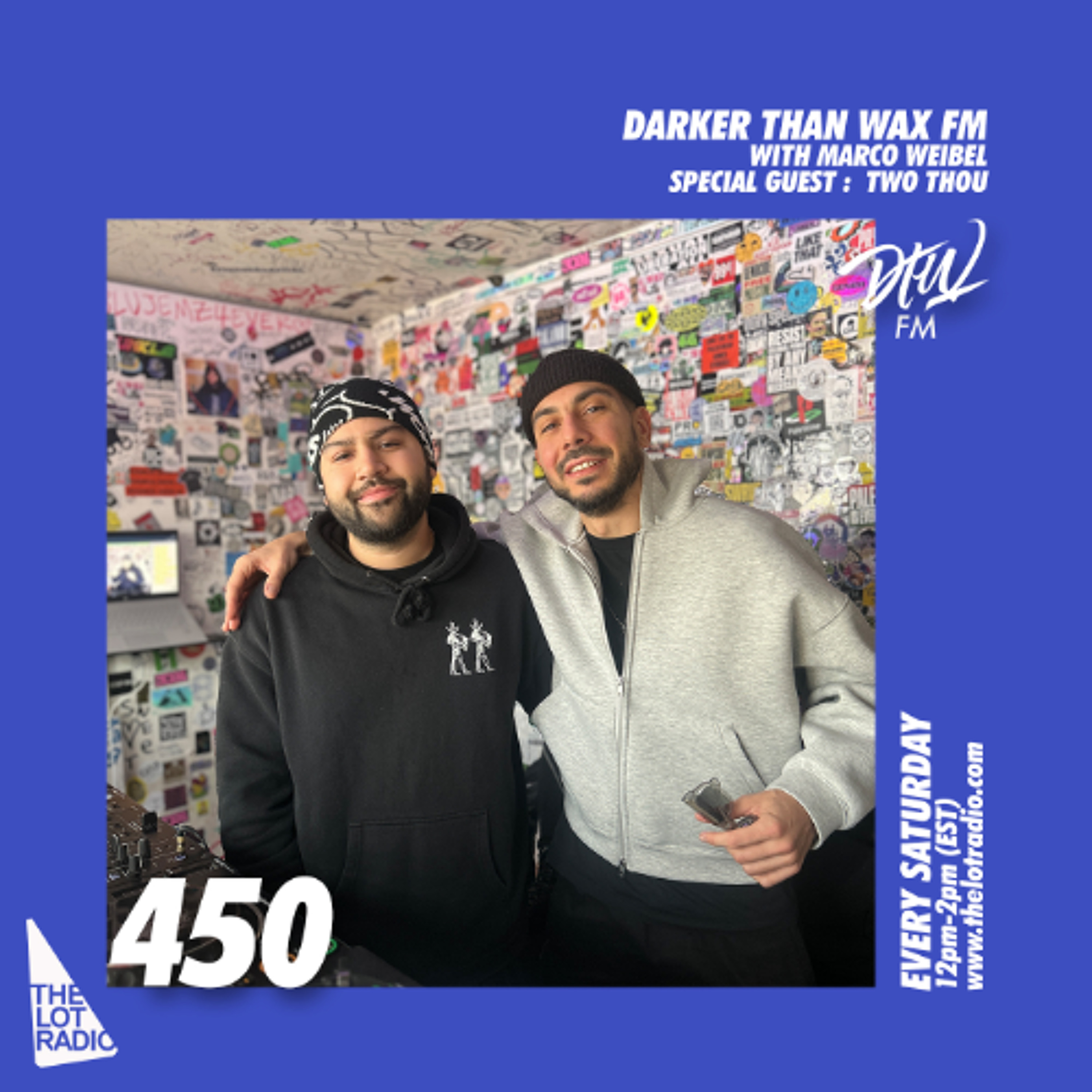 Darker Than Wax FM #450 w/ Marco Weibel & Two Thou• 8th February 2025 episode artwork
