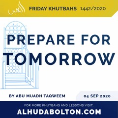 Prepare For Tomorrow