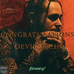 CONGRATULATIONS POST MALONE  X DEVIL TECH DVIEGHT & MOB  - ACESO EDIT