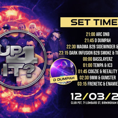 MAGMA B2B SIDEWINDER W/ MC BC & MC TJAY @ UP4IT? CLUB PST 12.03.22