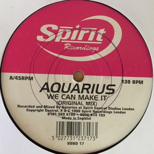 Aquarius - We Can Make It (Original)