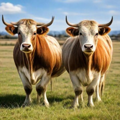 Cows are very sad