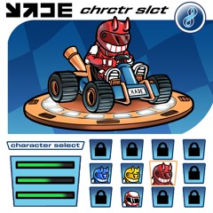 racing game ii (character select 8)