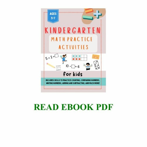 Stream ^Download ???? Kindergarten Math Practice Book Kindergarten and