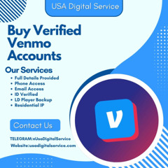 Ready-to-Use Venmo Accounts – Buy Fully Verified Accounts with Lifetime Access in Online 2025-2026