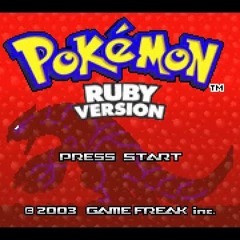 Pokemon Ruby Opening