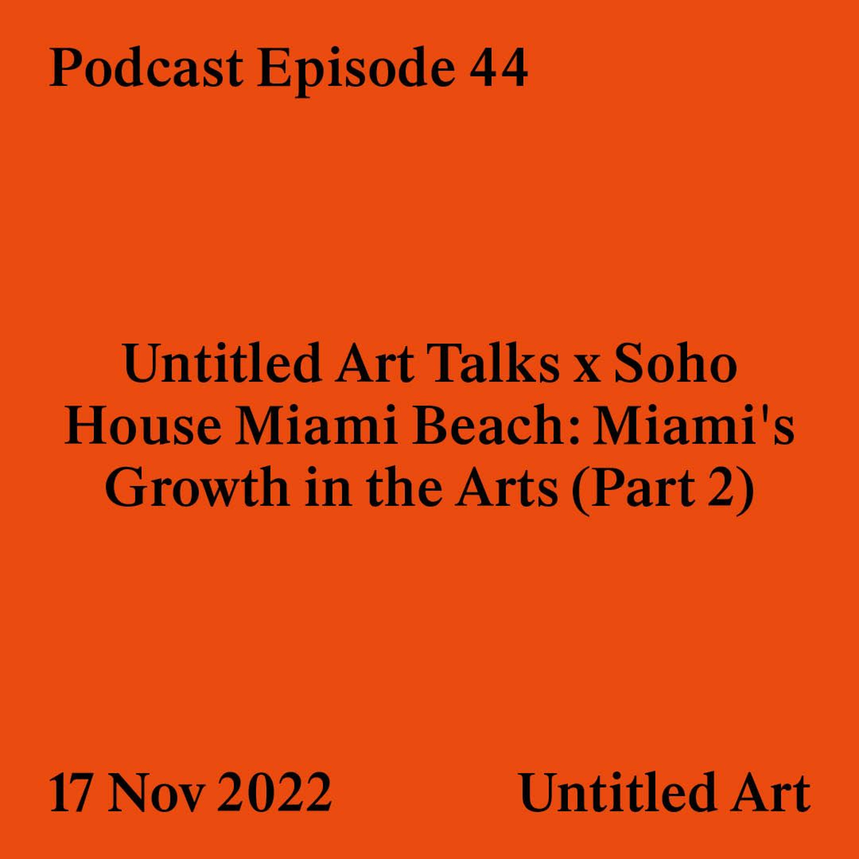 Untitled Art Podcast