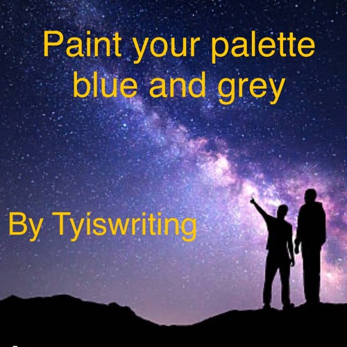 12 Paint Your Palete Blue And Grey