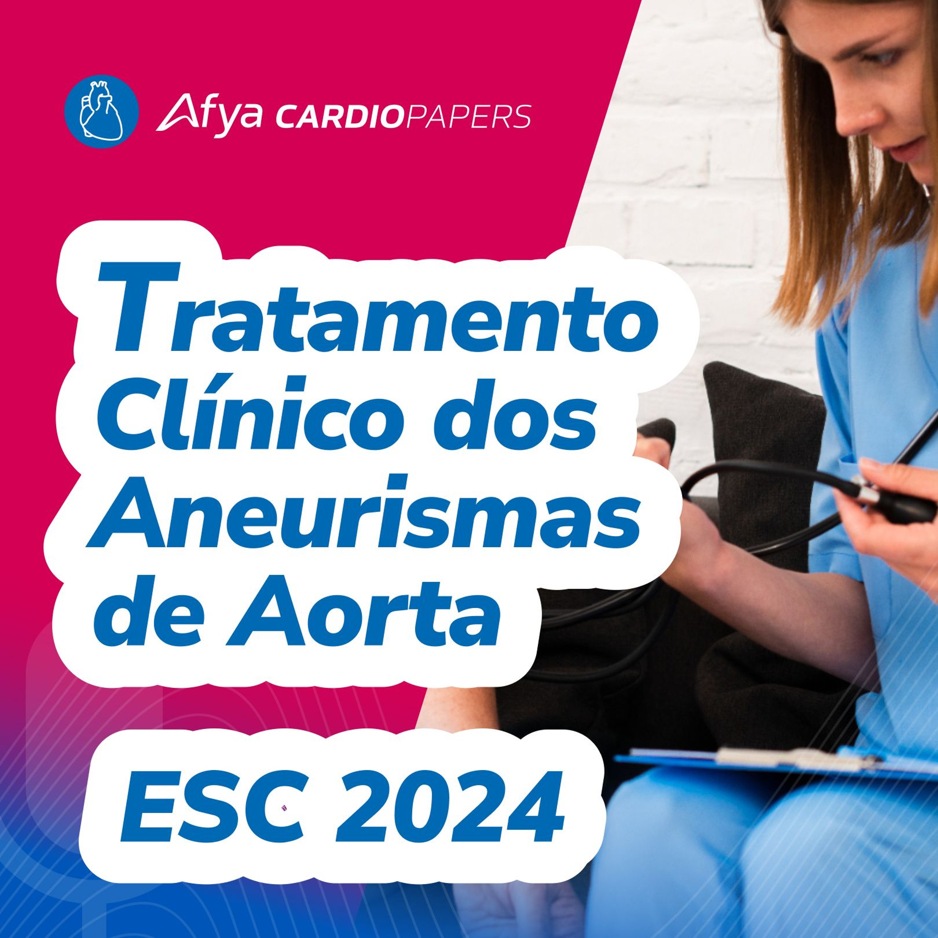 Tratamento dos aneurismas de aorta além da cirurgia - Diretriz ESC 2024 episode artwork