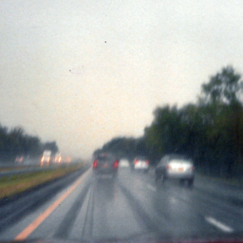 stepping in a puddle