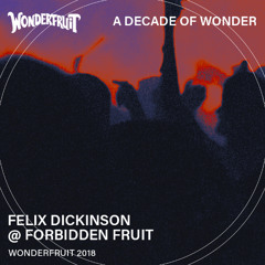 Felix Dickinson — Forbidden Fruit — Wonderfruit 2018