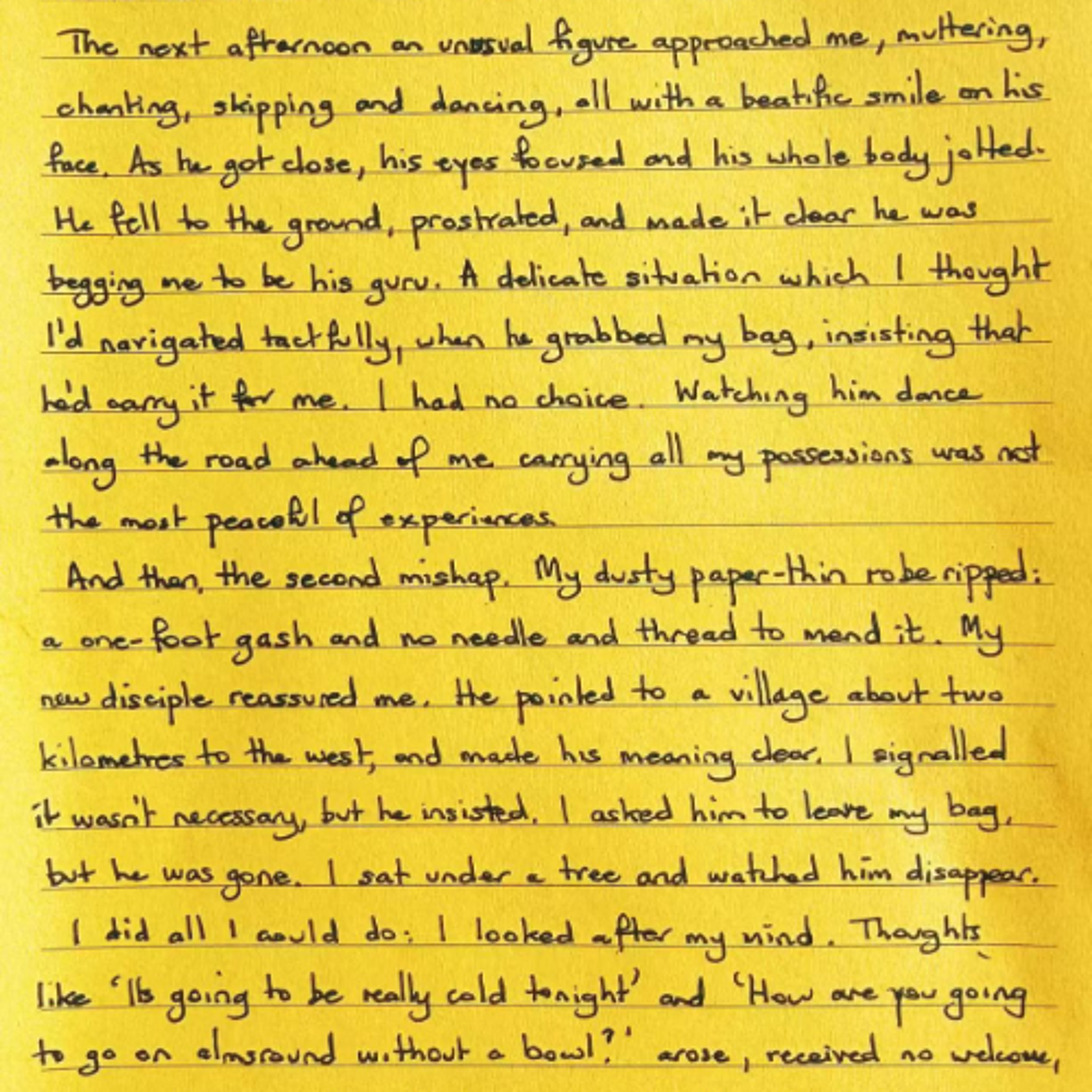 Nutrimento del Cuore - Foglietto Giallo del 13 dicembre 2025 un aneddoto di vita