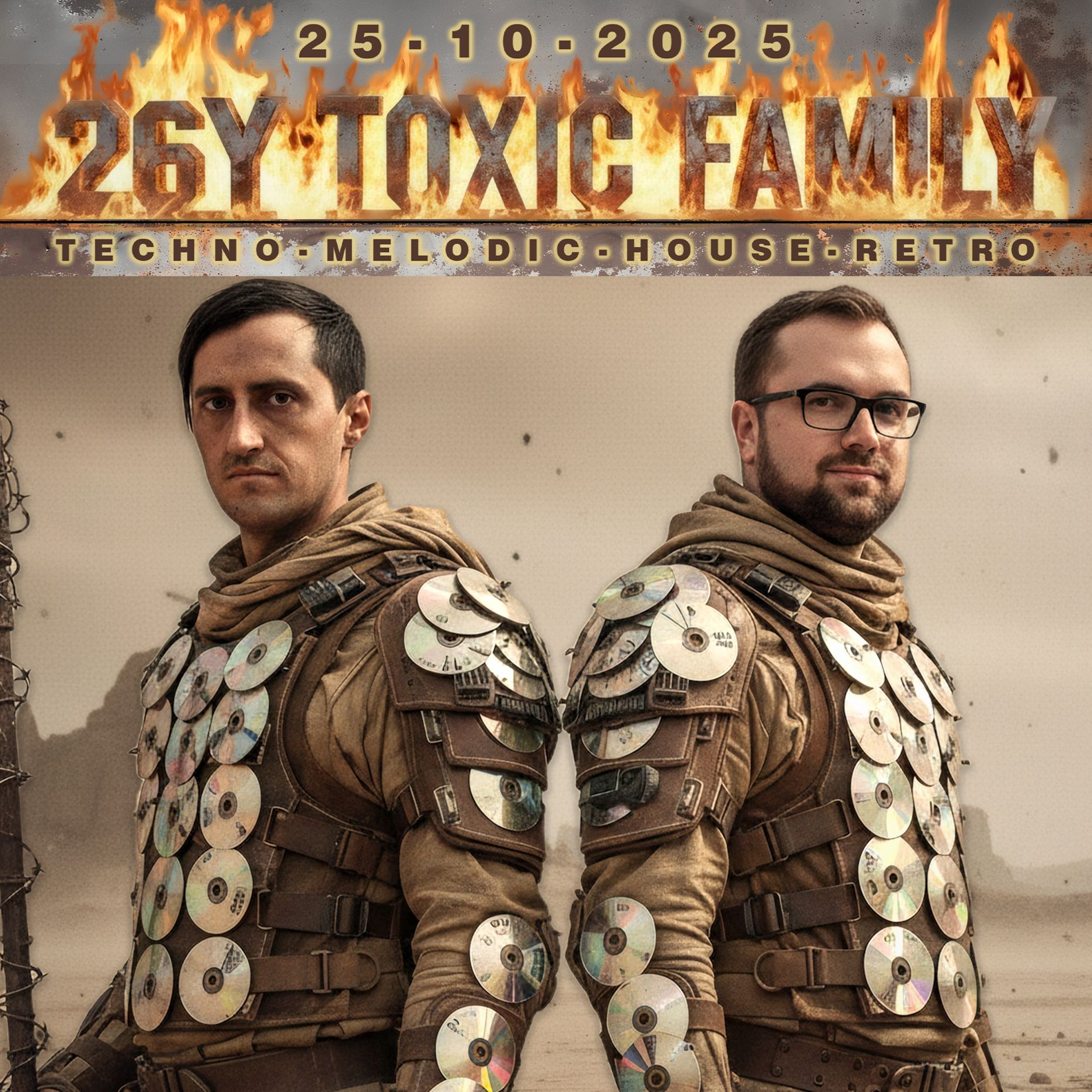 25.10.2025 - Dennis Babion & Christian Reichert @ 26 Jahre Toxic Family - Dora Brilliant episode artwork