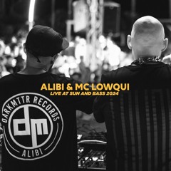 Alibi & MC Lowqui - Live @ SUN AND BASS 2024 - DARKMTTR Night