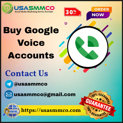 Get Verified Google Voice account on Usasmmco:-