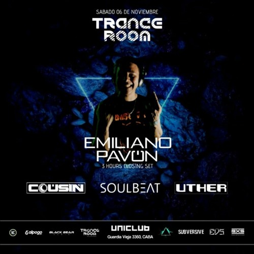 Emiliano Pavon - En vivo Trance Room - Uniclub 6-11-21