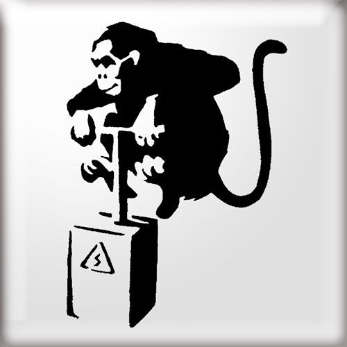 when banana is gone, monkey explodes the world