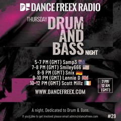 Dance Freex Radio Drum and Bass Thursday Night - Vol 2