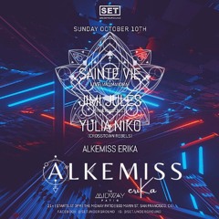 Live | Opening Sainte Vie, Jimi Jules, Yulia Niko - SET Underground 10.10.2021
