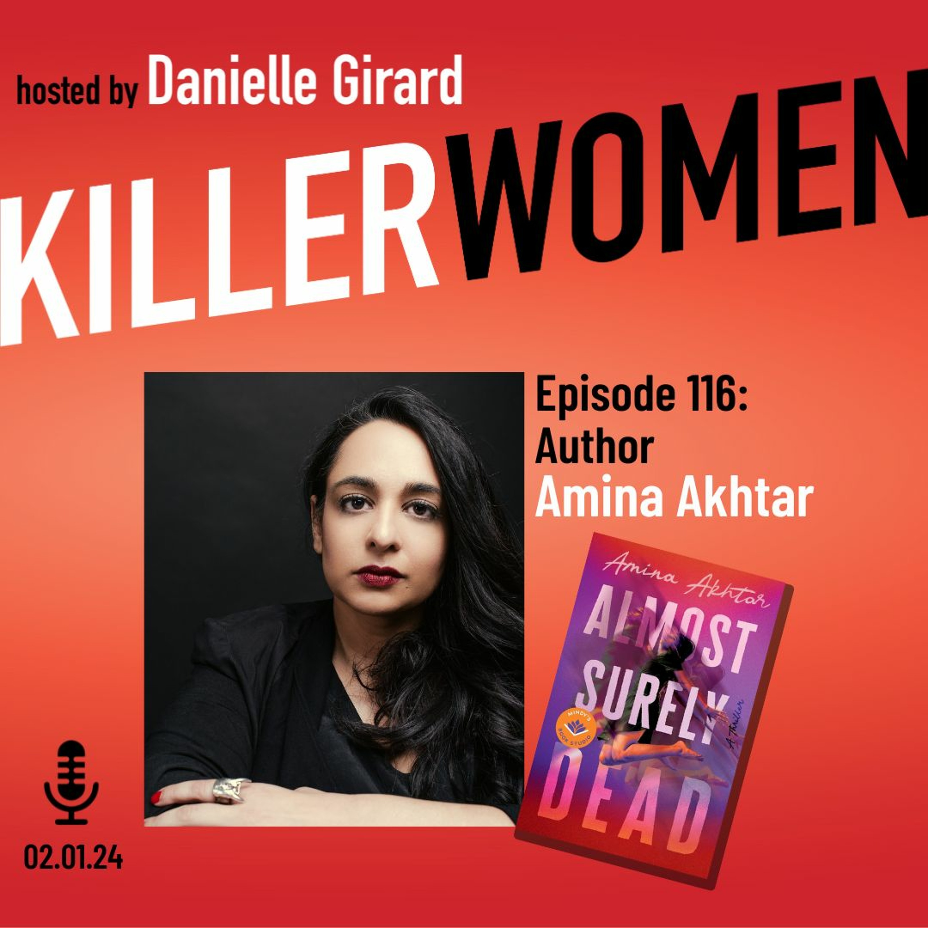 cover of episode ALMOST SURELY DEAD: Amina Akhtar's new psychological thriller